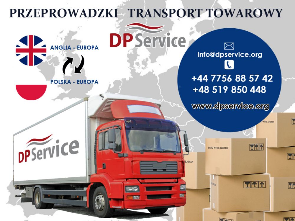 D.P. Service – transport towarowy i przeprowadzki międzynarodowe cała Europa