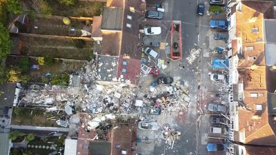 Potężna eksplozja budynku w Thornton Heath. Nie żyje 4-letnie dziecko