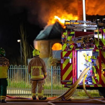 Cannock: Pożar chemikaliów i eksplozja