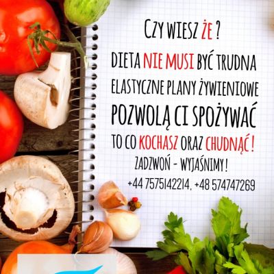 Elastyczne Plany dietetyczne i żywieniowe