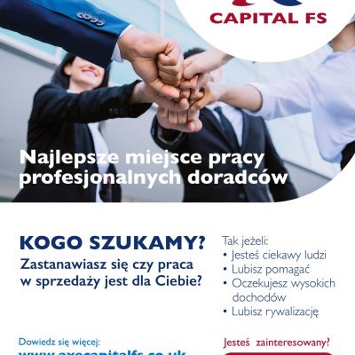 Axe Capital FS Ltd Rekrutuje!