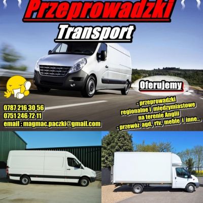 Tanie i solidne przeprowadzki na terenie całej Anglii / Luton Van / Sprinter LWB